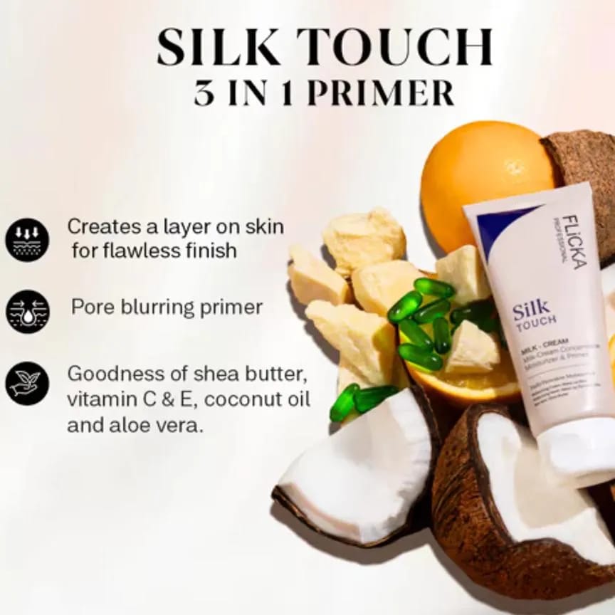 Flika Silk Touch 3-in-1 Moisturizer and Primar